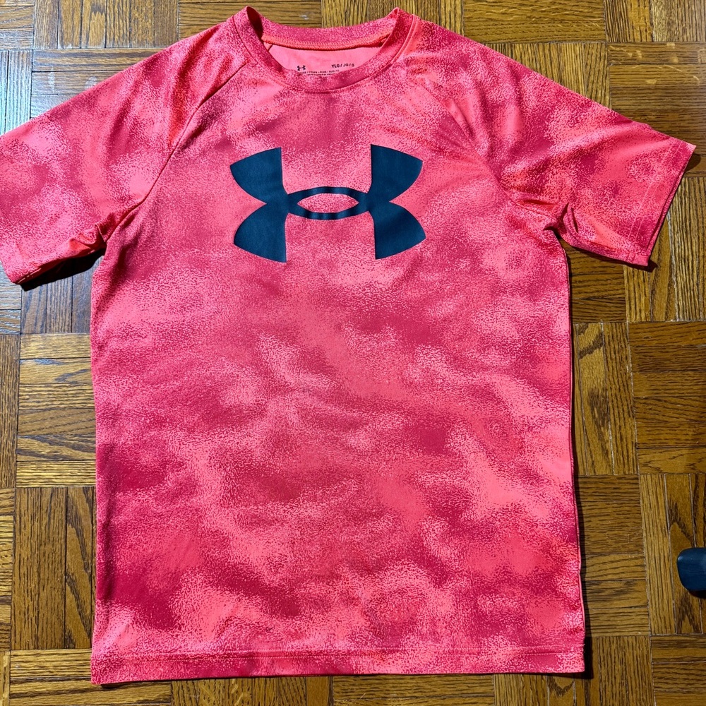 Under Armour Coral Red Performance Tee